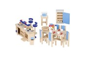 Lalka, mis i akcesoria - Goki Dollhouse Furniture Kitchen - 51907