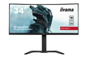 Monitor - 34" iiyama G-MASTER Red Eagle - 3440x1440 - 180Hz - VA - GCB3481WQSU-B1