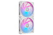 Wentylator obudowy - Corsair iCUE LINK RX140 MAX RGB (2-pack) - Wentylator obudowy - 140mm - Czarny ze światłem RGB - 36 dBA - CO-9051040-WW