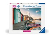 Puzzle - Ravensburger Boathouses In Smogen 500p - 12000847