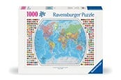 Puzzle - Ravensburger Political World Map 1000p - 12000664