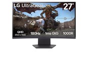 Monitor - 27" LG UltraGear 27GS60QC-B - 2560x1440 (QHD) - 180Hz - VA - 27GS60QC-B.AEUQ