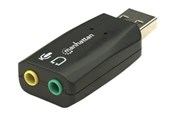 Karta dźwiękowa - IC INTRACOM Manhattan Sound Adapter USB-A to 3.5mm - 150859