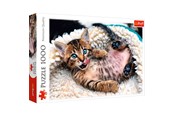 Puzzle - Trefl Puzzle - Cheerful kitten (1000 pieces) Podłoga - TFL10448