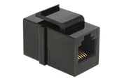 Akcesoria sieciowe - DeLOCK Keystone Module RJ12 Female > RJ12 Female Cat.3 Black - 86390