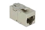 Akcesoria sieciowe - DeLOCK Keystone Module RJ45 jack > RJ45 jack Cat.6A Metal - 86406