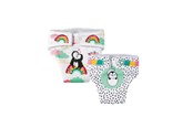 Lalki i akcesoria - Heless Doll diapers Penguin 2 pieces 35-45 cm - 120