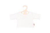 Lalki i akcesoria - Heless Doll T-Shirt White on Clothes Hanger size 28-35 cm - 1956