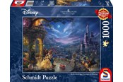 Puzzle - Schmidt Puzzle - Thomas Kinkade: Disney - The Beauty and the Beast Dancing in the Moonlight (1000 pieces) Podłoga - SCH4848
