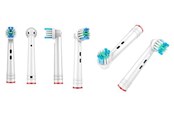 Szczoteczka elektryczna do zebów - Nordic Quality Akcesoria EB17P. Standard Clean 4-Pack Brush Heads - EB17P-4