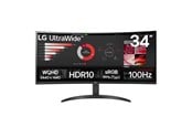 Monitor - 34" LG UltraWide 34WR50QK-B - 3440x1440 (UWQHD) - 100Hz - VA - 34WR50QK-B