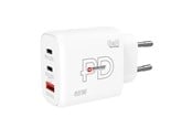 Telefon - Adapter i Ladowarka - SKross Power Charger EU 65W GaN - SKCH001065WPDEUCN