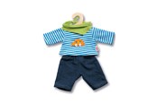 Lalka, mis i akcesoria - Heless Doll outfit Boy 28-35 cm - 1315