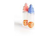 Lalka, mis i akcesoria - Heless Dolls Milk Bottle Blue - 3050