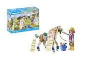 Figurki - Playmobil Horses of Waterfall - Ellie with Horse - 71639