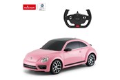 Zdalnie sterowane zabawki - RASTAR R/C 1:14 Volkswagen Beetle Pink/Yellow/Green 30 cm - 78000