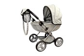 Lalka, miś i akcesoria - Happy Friend Pram - 504374
