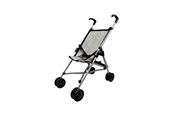 Lalka, miś i akcesoria - Happy Friend Stroller - 504371