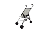 Lalka, mis i akcesoria - Happy Friend Stroller - 504371