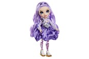 Lalki i akcesoria - Rainbow High Sparkle & Shine Fashion Dolls- VIOLA (purple) - 427810
