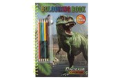 Artykuly Artystyczne & Rzemieslnicze - Legind Dino Coloring Book with Pencils - 130003