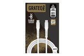 Kabel USB - Grateq PRO - USB-C cable - 24 pin USB-C to 24 pin USB-C - 1.5 m - 86011GC