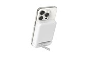 Telefon - Adapter i Ladowarka - Belkin 8k Qi2 MagSafe Compatible Powerbank with kickstand - BPD007BTWH