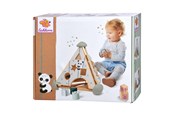 Zabawki dla niemowlat - Eichhorn Wooden Activity Center Pyramid - 100003812