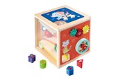 Zabawki dla niemowlat - Eichhorn Wooden Activity Box with Shapes - 100005467