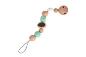 Zabawki dla niemowlat - Eichhorn Baby Wooden Pacifier Chain - 100005700