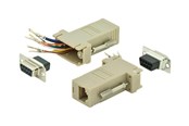 Kabel sieciowy - DIGITUS ASSMANN serial RS-232 adapter - beige - Beżowy - AK-610516-000-I