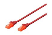 Kabel sieciowy - DIGITUS Professional patch cable - 2 m - red - Czerwony - 2m - DK-1617-020/R