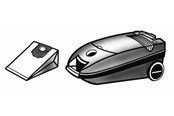 Worek do odkurzacza - Nordic Quality MO 2153 Vacuum Cleaner Bags 5 pcs + 1 filter - MO 2153