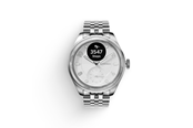 Smartwatch, zegarek i opaska sportowa - Withings ScanWatch Nova Brilliant Edition 39mm - Titanium Silver - HWA10-model 10-All-Int
