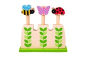 Zabawki dla niemowlat - Bigjigs Wooden Garden Pop Up Animals - BJ057