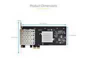 Adapter Sieciowy  (karta sieciowa, serwer druku, itp.) - StarTech.com P041GI-NETWORK-CARD - P041GI-NETWORK-CARD