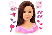 Kreatywne gry - Bayer Design Charlene Super Model with Makeup - Styling Head 27 cm - 90088AK