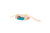 Zabawki drewniane - Bigjigs Wooden Rails - Ratchet Bridge - BJT220
