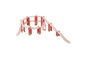 Zabawki drewniane - Bigjigs Wooden Rails - Viaduct Expansion Set 27 pcs - BJT121