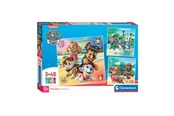 Puzzle - Clementoni Jigsaw Puzzle Super Color Square PAW Patrol 3x48pcs. - 25301