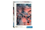 Puzzle - Clementoni Jigsaw Puzzle Evening in Kyoto 500pcs. - 35525