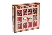Puzzle - Eureka Brain puzzle set Red 10 pcs. Blok - 52473358