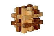 Puzzle - Eureka 3D Bamboo Brain Puzzle Slide Puzzle 3D - 52473132