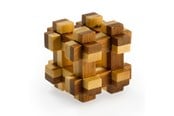 Puzzle - Eureka 3D Bamboo Brain Puzzle Prison House Puzzle 3D - 52473123