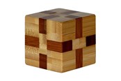 Puzzle - Eureka 3D Bamboo Brain Puzzle Cube Puzzle 3D - 52473131