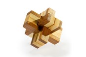 Puzzle - Eureka 3D Bamboo Brain Puzzle Knotty Puzzle 3D - 52473121
