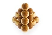 Puzzle - Eureka 3D Bamboo Brain Puzzle Cannon Balls Puzzle 3D - 52473122