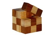 Puzzle - Eureka 3D Bamboo Brain Puzzle Snake Cubes Puzzle 3D - 52473128