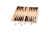 gry-planszowe-karciane-i-kosci - Bigjigs Backgammon Wooden Board Game - 34008
