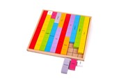 gry-planszowe-karciane-i-kosci - Bigjigs Wooden Maths Game Connecting Numbers - 34017